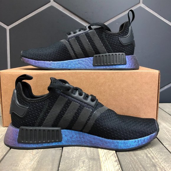 nmd metallic blue boost